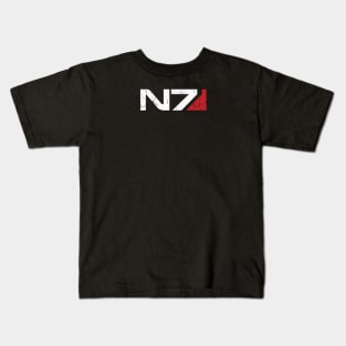 Mass Effect N7 Cracked Logo Kids T-Shirt